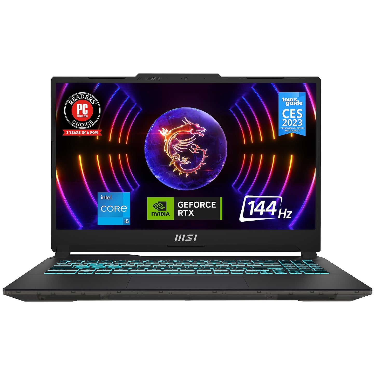 MSI Katana B12U 15.6" Full HD 144Hz i5 RTX3050 Gaming Laptop (16GB, 512GB) - Excellent Condition)