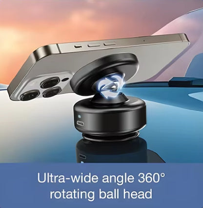 Vacuum Suction Technology 360 Rotate & MagSafe Compatible Magnetic Charger - Heavy-Duty Secure Grip