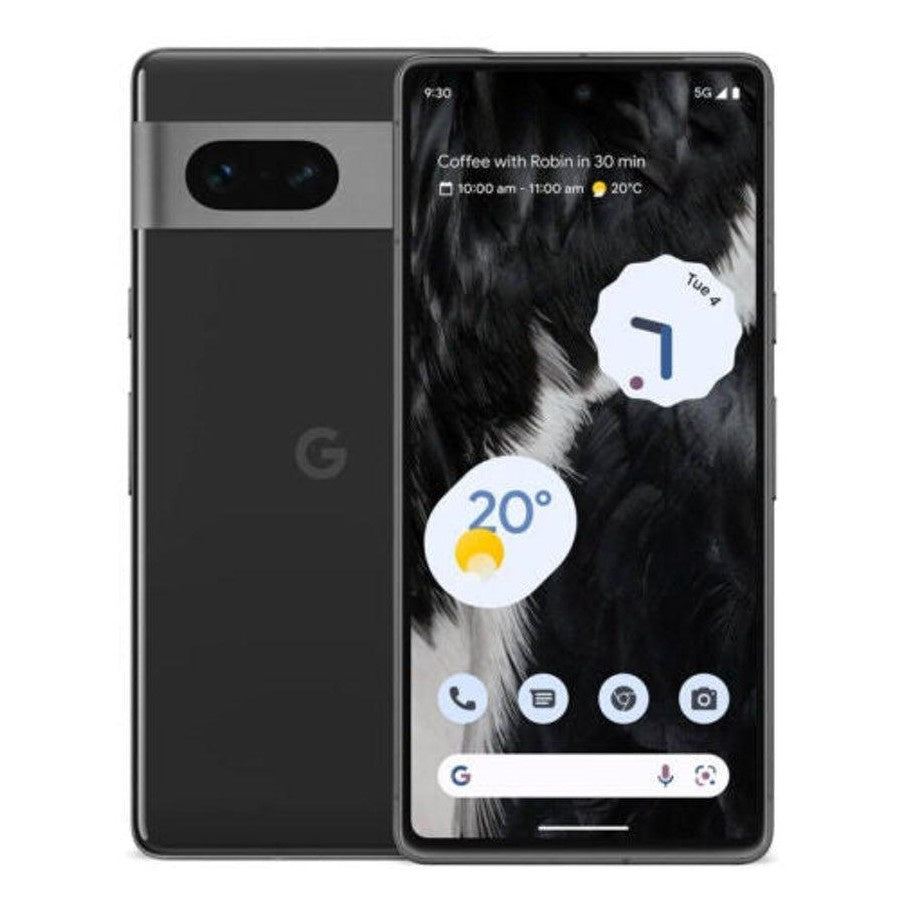 Google Pixel 7 Handset 5G 128GB Obsidian Black - Good Condition