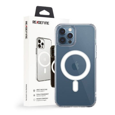 Clear Hybrid Case Cover with Magnetic Ring for iPhone 11 Pro Magsafe