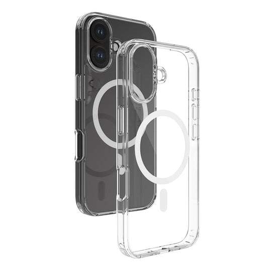 REDEFINE ice-transparent anti-fall case with magnetic ring for iPhone 16 Pro Max