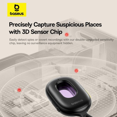 Baseus Heyo Series II Camera Detector – Cluster Black - Brand new