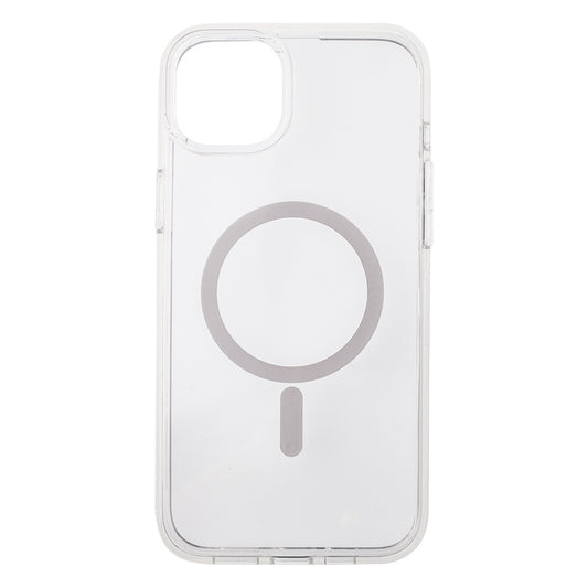 iPhone 13 / 14 Ultimate Shockproof Transparent MagSafe Case Cover — Clear Black