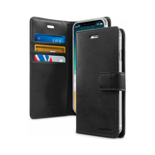 Mercury Blue moon black wallet case for iPhone 11 (6.1")