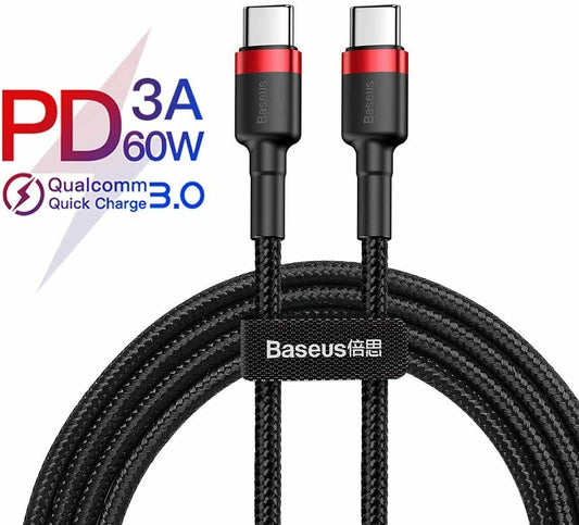 Baseus Cafule Type-C PD2.0 60W Flash Charging Data Cable