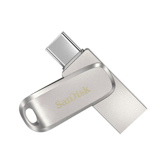 128GB SanDisk Ultra Dual Luxe Flash Drive | 2-in-1 Type-C & Type-A Pen Drive