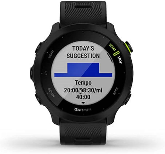 Garmin Forerunner 55 Smartwatch (Black) – As New