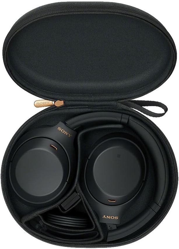 Sony WH-1000XM4 Wireless Noise Cancelling Headphones – Black - No Touch Control