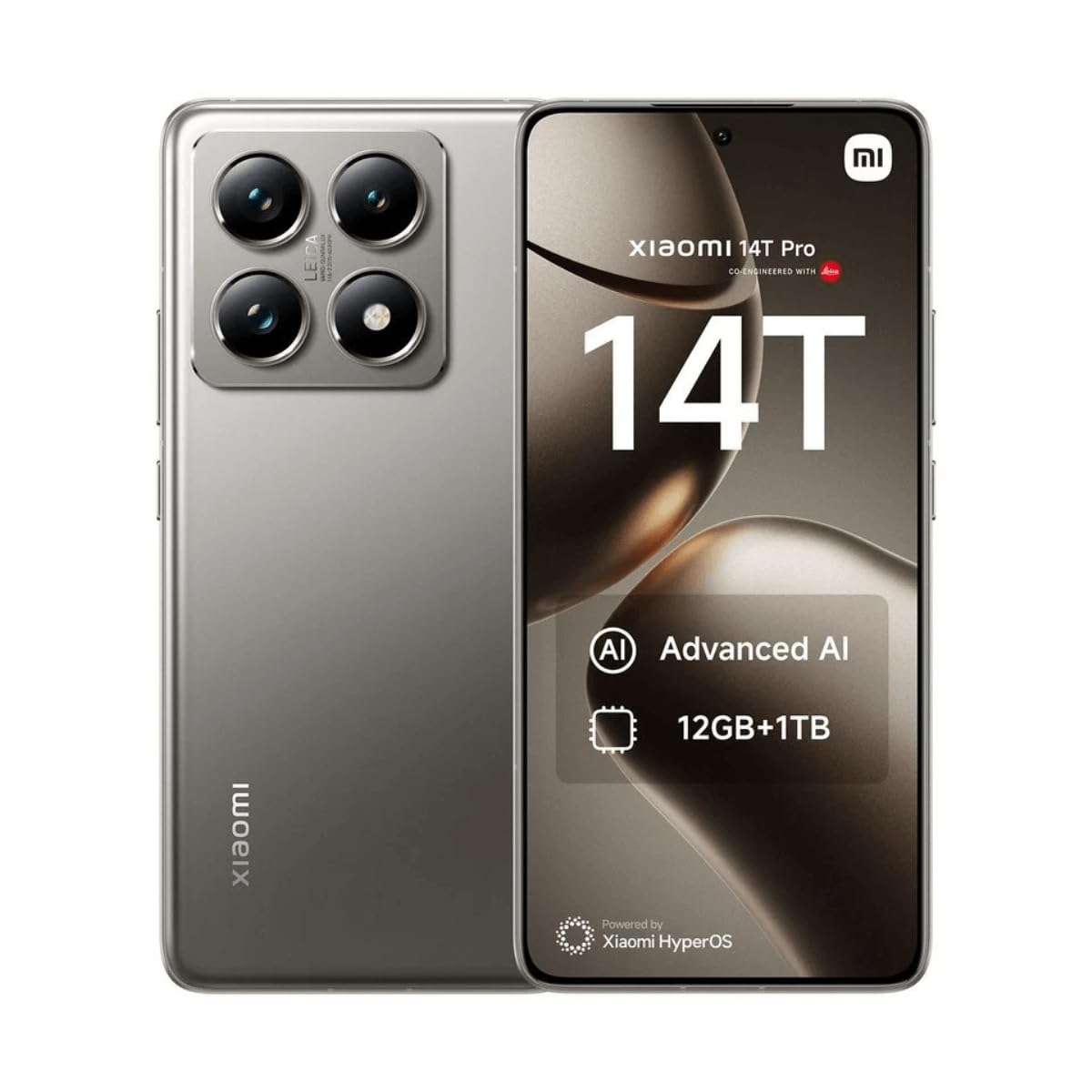 Xiaomi 14T Pro 5G (12GB, 1TB, Titan Grey) – Global Version, Excellent Condition