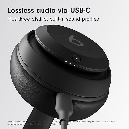 Beats Studio Pro Wireless Noise Cancelling Over-the-Ear Headphones (Black) – Refurbished