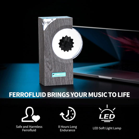 Dancing Ferrofluid Mate Music Rhythm Lamp Noise-Activated Visualizer for Music & Sound