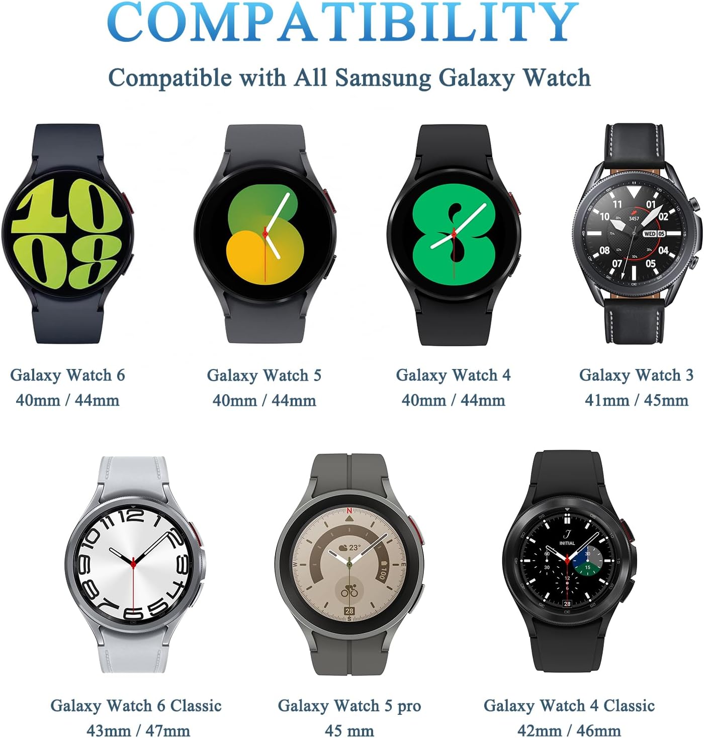 Samsung Galaxy Watch Charger – USB-C and USB-A Compatible – Refurbished