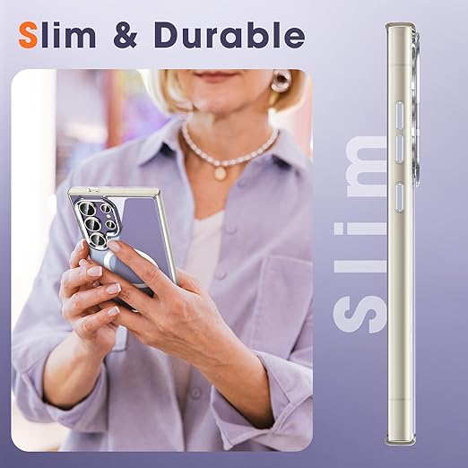 Samsung Galaxy S24 Ultra Clear Magnetic Case – New