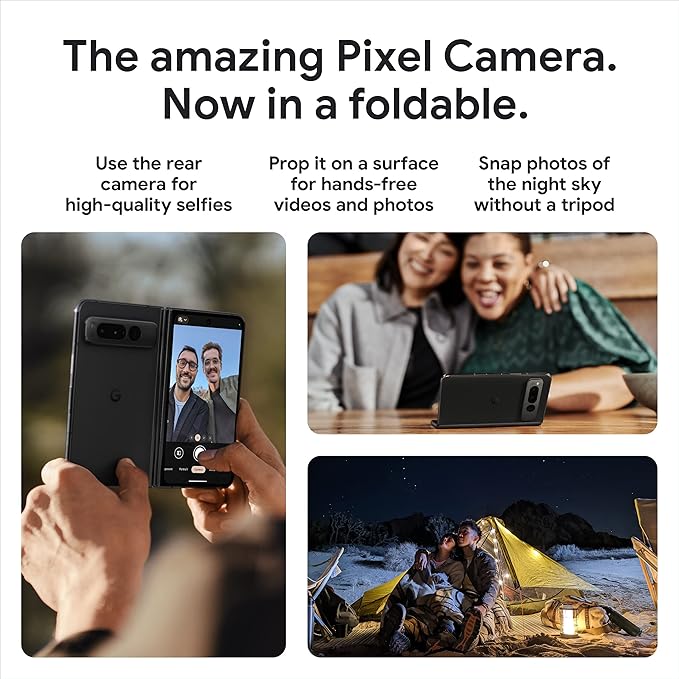 Google Pixel Fold (256GB, Obsidian) – Refurbished