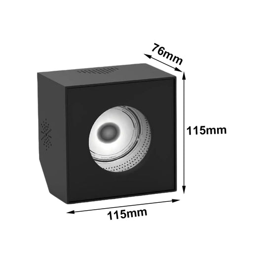 Portable Visual Music Dancing Ferrofluid Lamp: Portable Music Visualizer with Venom Sensor