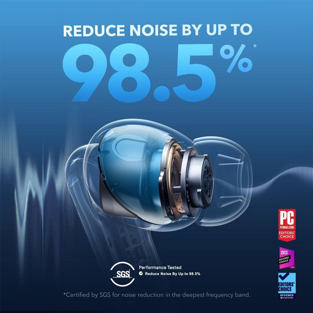 Anker Soundcore Liberty 4 NC Wireless Earbuds Noise Cancelling (A3947Z11)-Black