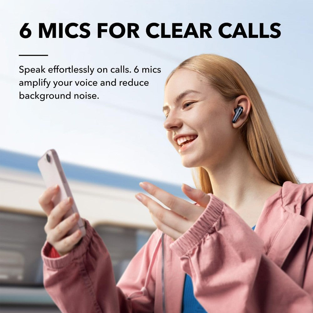 Anker Soundcore Liberty 4 NC Wireless Earbuds Noise Cancelling (A3947Z11)-Black