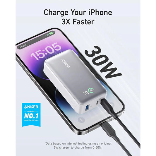 Anker 533 Power Bank PowerCore 30W PD 10,000mAh - Black