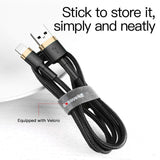 Baseus Cafule Fast Charge USB Data Charging Cable for iPhone 1M