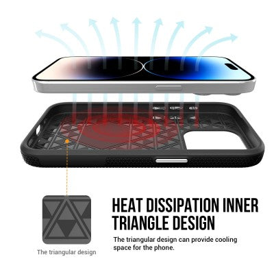 RhinoMGS Rugged Shockproof Case for iPhone 15 Pro Max - New