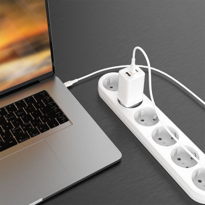iQuick PowerWire 1 Series TPE Charging & Data Cable Type-C to Lightning (3m) – Brand New