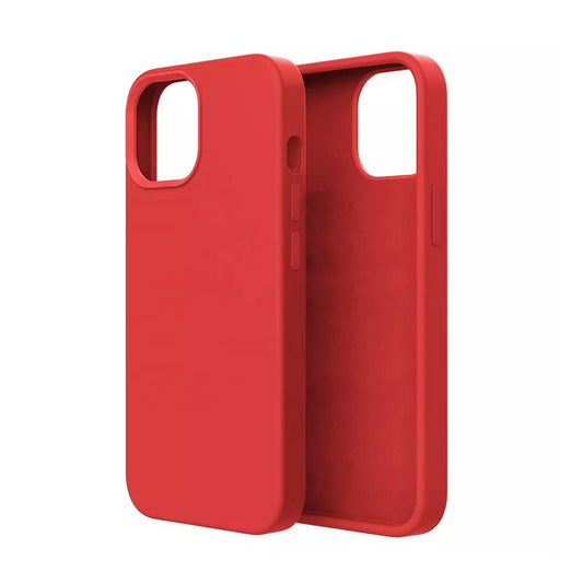 Liquid Silicone Case Cover for iPhone 13 / 14 - Red