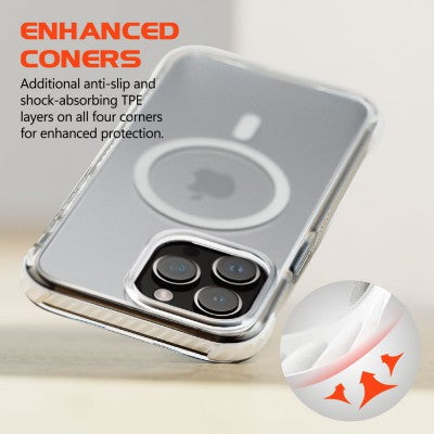 Redefine Echo Wave Ultimate Impact Protection Transparent Case for iPhone 15 Pro Max White - New
