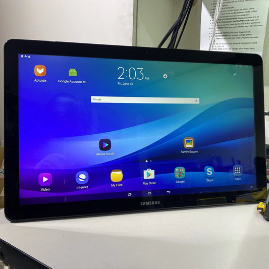 Samsung Galaxy View (SM-T670, Black, Android 5.1.1) Pre-Loved