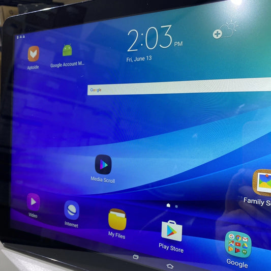 Samsung Galaxy View (SM-T670, Black, Android 5.1.1) Pre-Loved