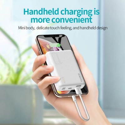 Romoss Simple10 10000mAh Power Bank - White