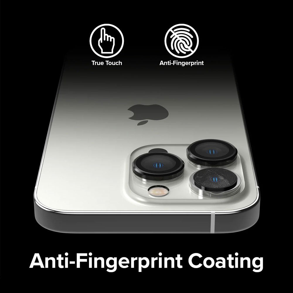 Kinglas Camera Lens Protector for iPhone 15 Pro / 15 Pro Max (Set of 3) Black - New