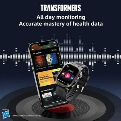 Transformers TF-H08 Smart Watch – Grey – Brand New