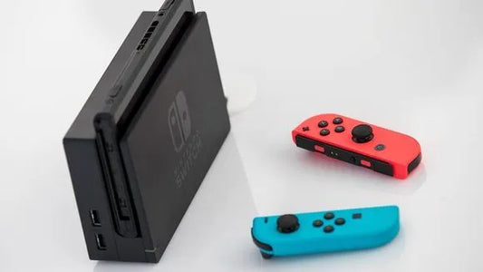 Nintendo Switch Console With Dock & Charger – No Controller Grips – Pre-Loved