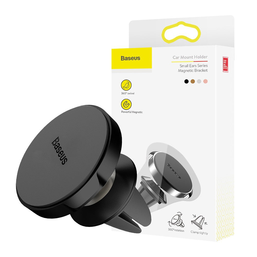 Baseus Car Mount Small Ears Series Air Outlet Magnetic Bracket (Genuine Leather Type)