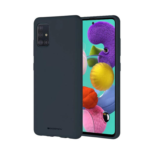 Mercury Soft Feeling Jelly Cover Case for Samsung Galaxy A31 Black