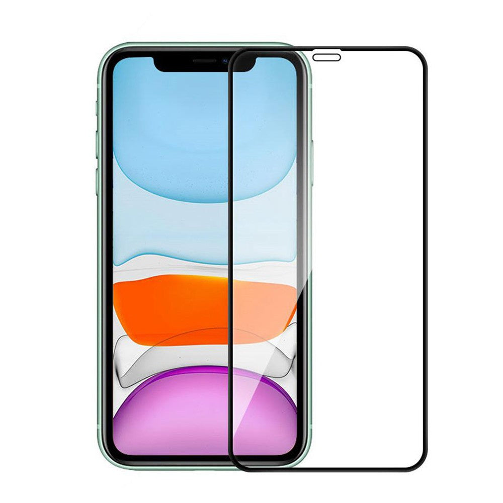 Full Coverage Tempered Glass Screen Protector For iPhone 12 / 12 Pro