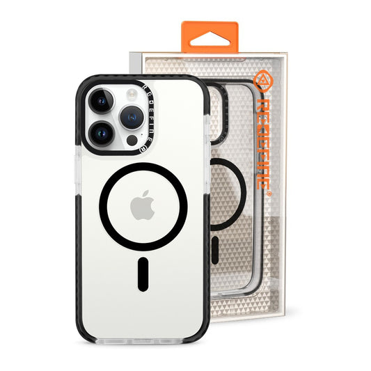 Transparent Candy Color Frame Shockproof Magsafe Case for iPhone 13 Pro Max