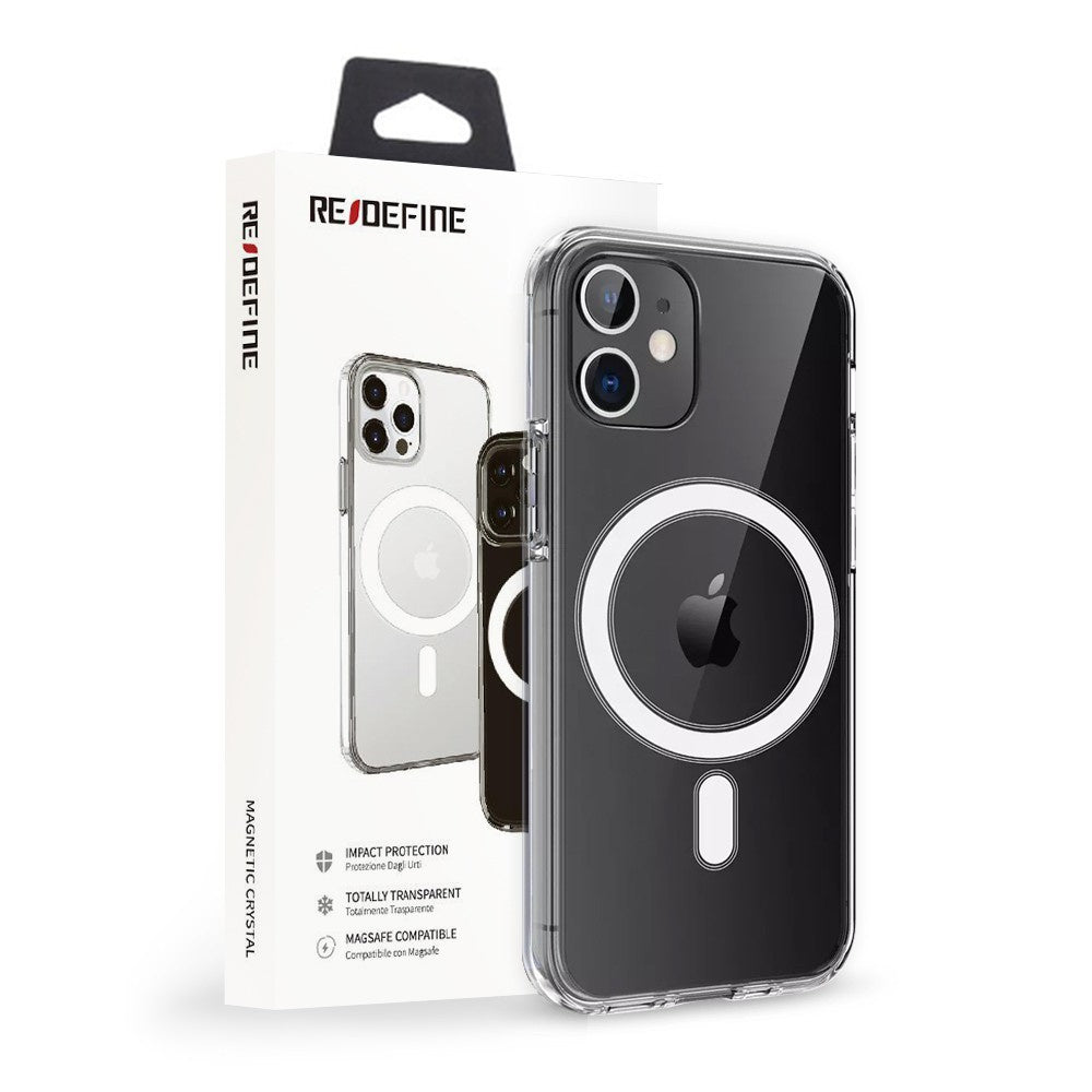 Clear Hybrid Case Cover with Magnetic Ring for iPhone 11 Pro Max