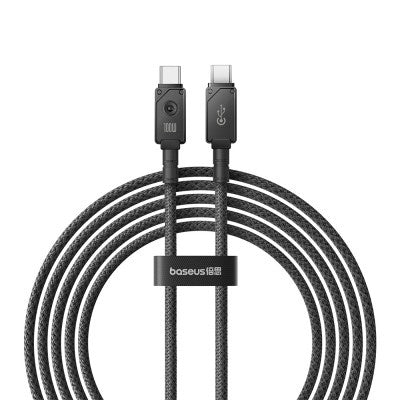 Baseus Unbreakable Series Fast Charging Data Cable Type-C to Type-C 100W (2m)Compatible with iPhone 15 & 16 Series