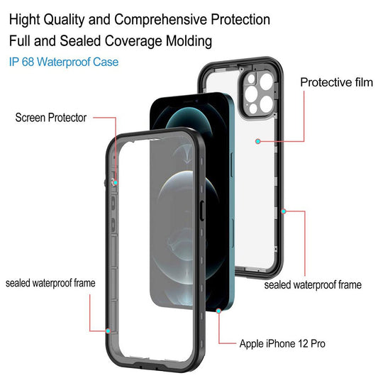 Redpepper Dot+ IP68 Waterproof Cover Case for iPhone 11 Pro Max