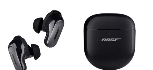 Bose QuietComfort Ultra Wireless Noise Cancelling Earbuds (Black) - Excellent