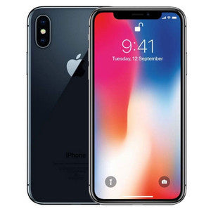 Apple iPhone X 256GB Black – Refurbished, 100% Battery Health Excellent Condition