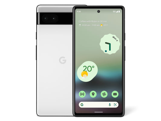 Google Pixel 6a Handset (128GB, Chalk) - Like New (Open Box)