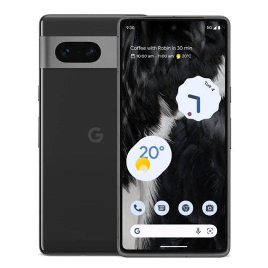 Google Pixel 7 Handset 5G 128GB Obsidian Black - Good Condition