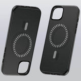 Baseus Fauxther Series Magnetic Phone Case for iPhone 14 Plus - Cluster Black