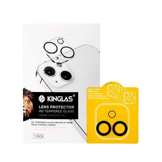 Kinglas Back Camera Lens HD Tempered Glass+Black Circle for iPhone 12