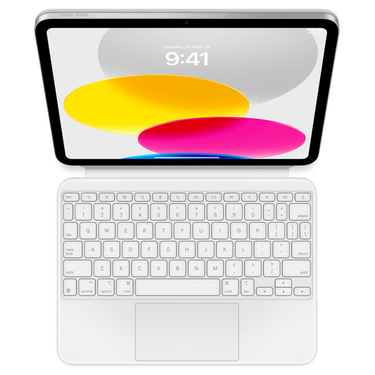 Genuine Apple Magic Keyboard Folio for iPad 10th Generation (white)(Excellent condition )