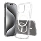High Quality Acrylic + TPU Hybrid Transparent Magsafe Case for iPhone 16 Pro Max