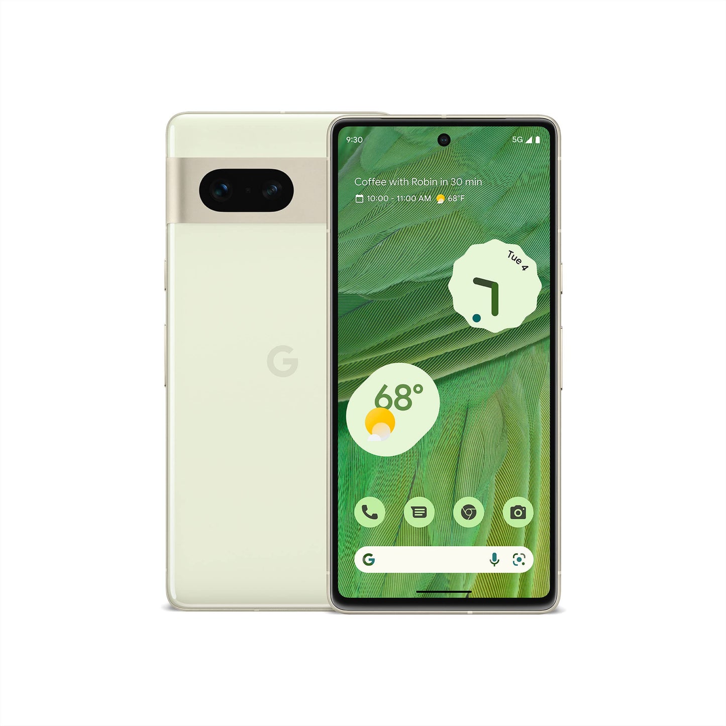Google Pixel 7 (128GB, Lemongrass) - Refurbished - Excellent Condition