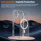 iPhone 16 Pro Max ice-transparent case anti-yellowing finish